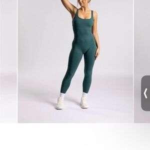 P'tula Sea Green Flex Jumpsuit